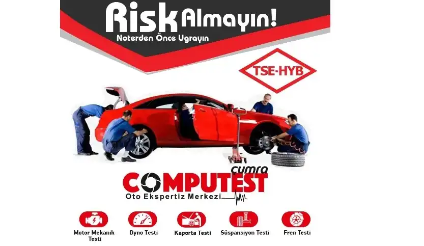 Çumra Oto Ekspertiz Computest Kartviziti